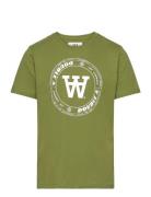 Ola Tirewall T-Shirt Gots WOOD WOOD Green