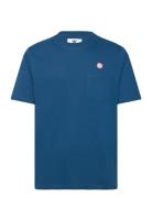 Adi Pocket Resort T-Shirt Gots WOOD WOOD Blue