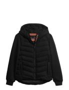 Hood Storm Hybrid Padded Jkt Superdry Black