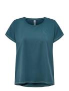 Onpaubree Life On Ss Bat Loose Tee Noos Only Play Navy