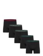 Cotton Stretch Boxer 5P Björn Borg Black