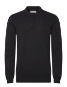Cfosvald Fine Knitted Polo Knit Casual Friday Black