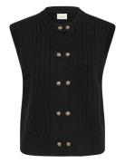 Creroka Knit Slipover Cream Black