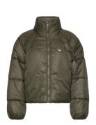 Monterosa Loose Puffer Jacket FILA Khaki