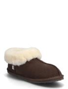 Hlenver Closed Ankle Slipper Enkel Studio Brown