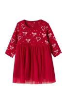 Nbfri Ls Dress Name It Red