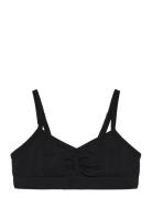 Top Seamless V Neck Lindex Black