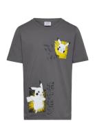 T Shirt Pokemon Lindex Grey