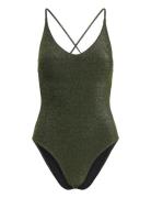 Swimsuit Naila Lurex Lindex Green