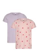 T Shirt Ss 2 Pack Lindex Pink