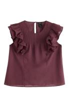 Blouse Carrie Lindex Burgundy