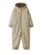Nmflasnow10 Snowsuit Aop Fo Lil Lil'Atelier Cream
