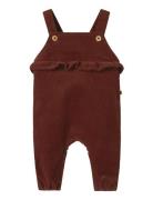 Nbfobert Cord Overall 4122-Hg Lil Lil'Atelier Brown