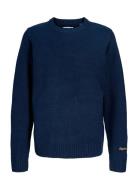 Jornorrebro Knit Crew Neck Sn Jnr Jack & J S Navy