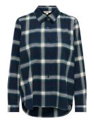 Onlwren Check Shirt Wvn ONLY Navy