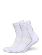 Socks Tennis 2P Performance Short Crew Head White