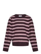 Vmdoffy Ls O-Neck Blouse Ga Noos Girl Vero Moda Girl Burgundy