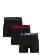 Cotton Stretch Boxer 5P Björn Borg Black