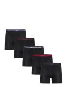 Cotton Stretch Boxer 5P Björn Borg Black