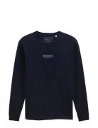 Printed Longsleeve Tom Tailor Navy