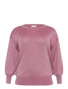 Kcregitta Knit Pullover Kaffe Curve Pink