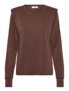 Msenja Long Sleeve Modal Top Minus Brown