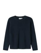 Nkmnesolle Ls Pullover Knit Noos Name It Navy