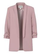Pcbosella 3/4 Blazer Noos Bc Pieces Pink