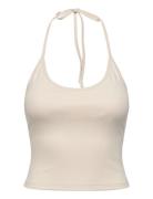 Butter Soft Halterneck Top Drop Of Mindfulness Cream