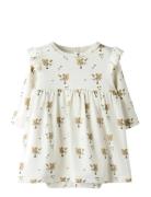 Nbflayo Enk Ls Body Dress Lil Lil'Atelier Cream