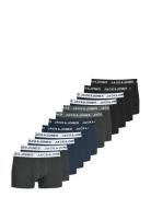 Jacsolid Trunks 12 Packs Jack & J S Blue