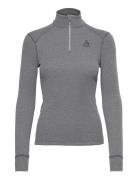Odlo Active Warm Bl Top Turtle Neck L/S Half Zip Odlo Grey