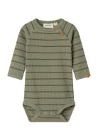 Nbmkail Ls Slim Body Lil Noos Lil'Atelier Khaki