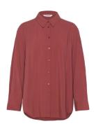 Srfreedom Loose Shirt Soft Rebels Burgundy
