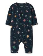 Nbnvismas Ls Nightsuit Name It Navy