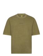 Overdyed Center Chest Boxy R T G-Star Green