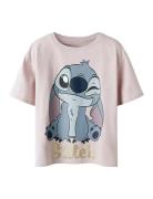 Nkfakun Stitch Ss Nreg Top Box Noos Wdi Name It Pink