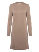 Fine Merino Knitted Dress GANT Beige
