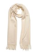 Wool Woven Scarf GANT Cream