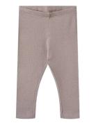 Rib Leggings Maddy Wheat Grey