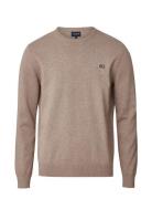 Bradley Cotton Crew Sweater Lexington Clothing Beige