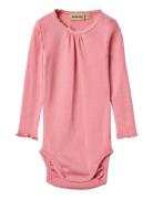 Rib Body L/S Lotta Wheat Pink