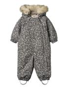 Snowsuit Nickie Wheat Navy