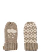 Jacquard Mittens Towsi Wheat Beige