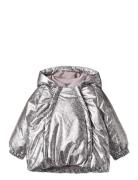 Puffer Jacket Morgen Wheat Silver