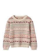 Jacquard Pullover Olga Wheat Beige