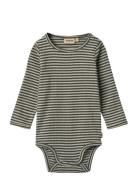 Body L/S Berti Wheat Patterned