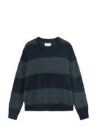 Wwlevi Crew Neck 25192 WOOD WOOD Blue