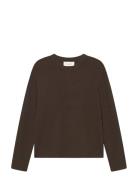 Wwmorten Crew Neck 25195 WOOD WOOD Brown