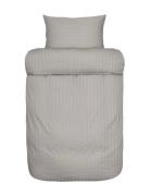 Milano Satin Sengetøj Høie Of Scandinavia Grey